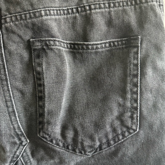 Isabel Marant Etoile Black Fiali Denim Pencil Midi Skirt size 38 - Picture 7 of 13